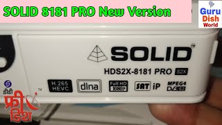 Famous solid HDS2X 8181 PRO Mpeg4 HD Set Top Box|| solid 8181 pro || dd free dish set top box Profile