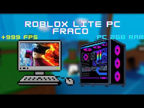 ROBLOX LITE]💻🙀NOVA VERSÃO ATUALIZADA DO ROBLOX LITE PARA PC FRACO!!! DOWNLOAD  ROBLOX LITE PC!!! 