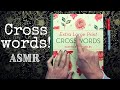 ASMR | Solving 2 Lovely Large Crosswords! Whispered Puzzles