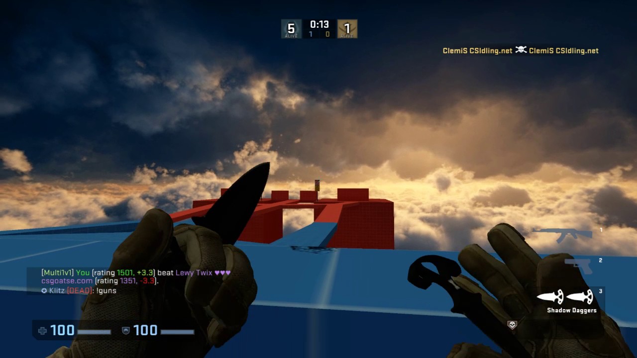 CSGO Bug Screen and or Crosshair shakes/moves when switching to Shadow Daggers(knife) YouTube