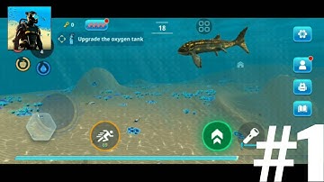 Underwater Survival: Deep Dive mobile Gameplay Walkthrough #1Review,Tutorials (ANDROID,IOS)