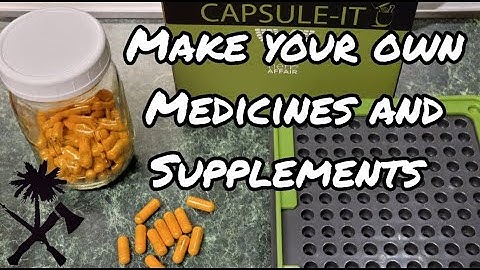 Make Your Own Supplement Capsules with the Capsule It Machine
