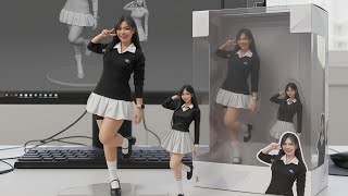 Cute Thai Gril  🥰 lovely smile selling Noodles &amp; Soup at Bangkok Thailand