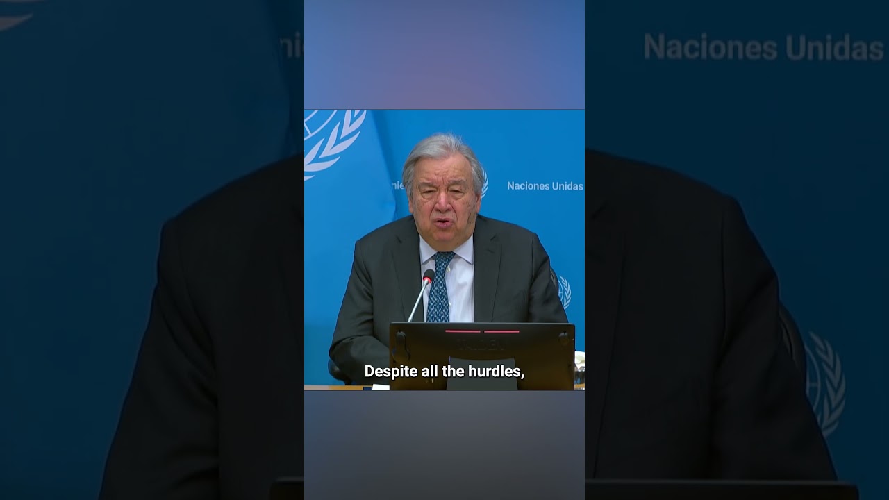 'We are pushing for peace' – UN Secretary-General press conference
