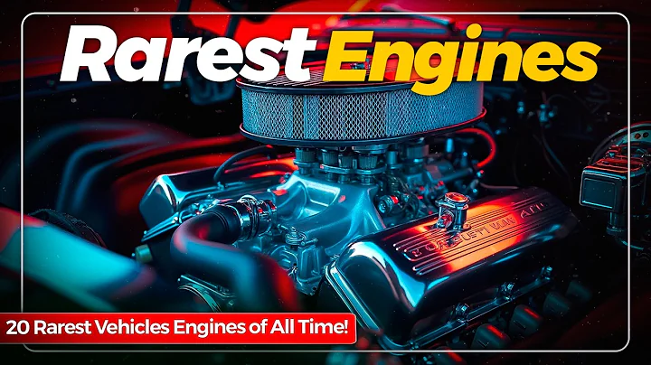 20 Rarest Engines Ever Put in Production Cars of All Time! You've Never Seen!