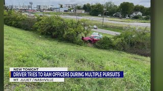 22-year-old man arrested after multiple police chases in Middle Tennessee