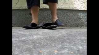 new vs old slippers