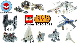 All Lego Star Wars Sets Winter 20202021  Lego Speed Build Review