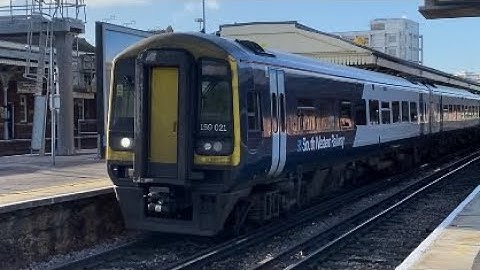 Class 159 Sprinter | 159021 + 159108 | South Western Railway | Basingstoke | 22/11/21
