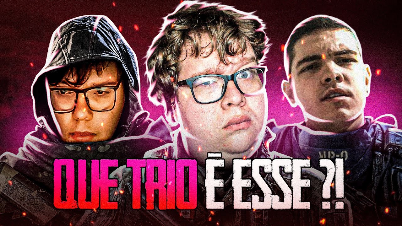 VOCÊ PRECISAR VER ESSE TRIO JOGANDO! - FT. INEWWZ E SAVYTZ | COLD WAR WARZONE