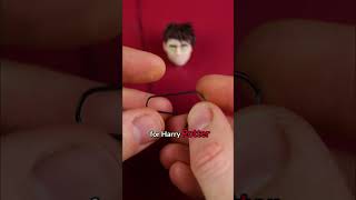 Creating Harry Potter's Iconic Look: Behind the Scenes! #shorts