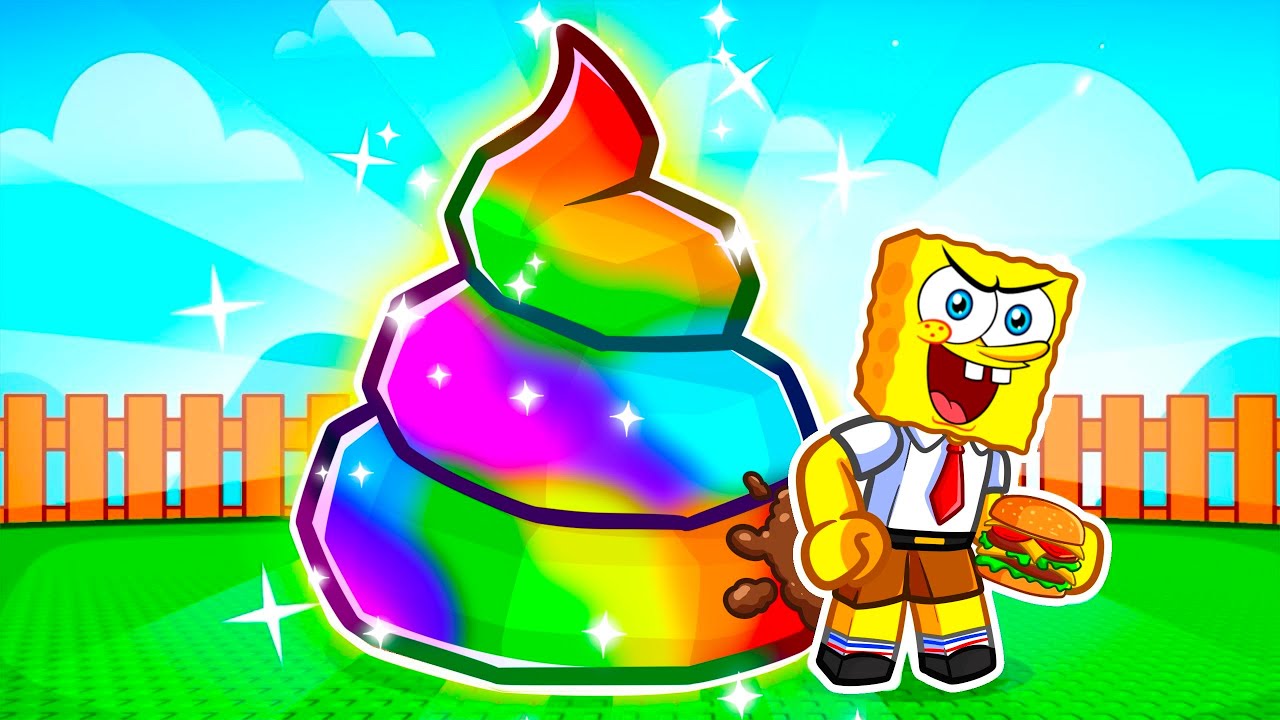 SpongeBob Drops a Poop In Roblox!