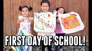 THEIR FIRST DAY OF SCHOOL! - September 12 2017 - ItsJudysLife Vlogs