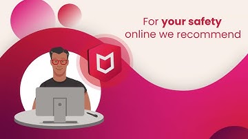 How to install your McAfee online protection software