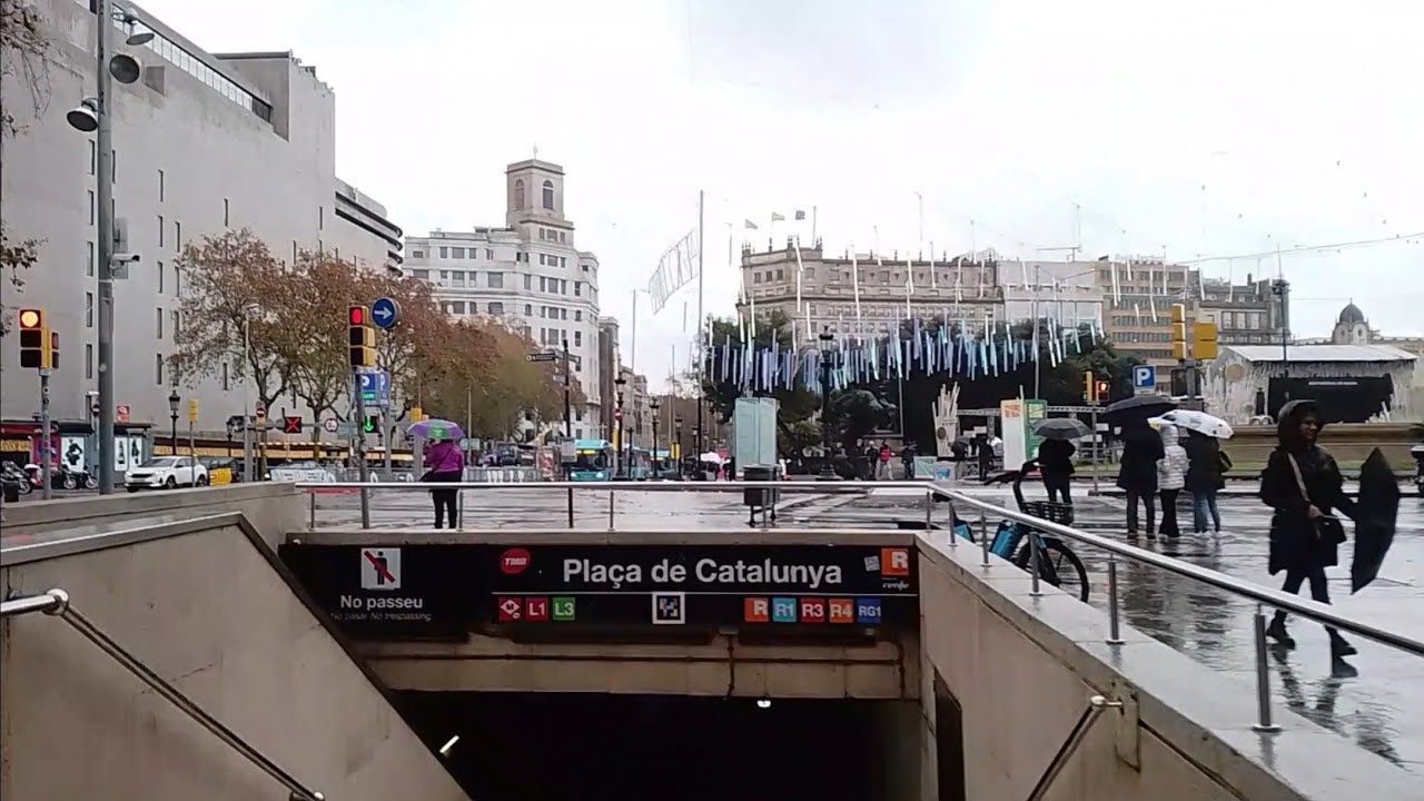 Метро Барселона metro Barcelona @travel_pro_transport 
