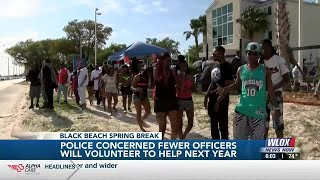 Law enforcement on the coast outnumbered for Spring Break Weekend