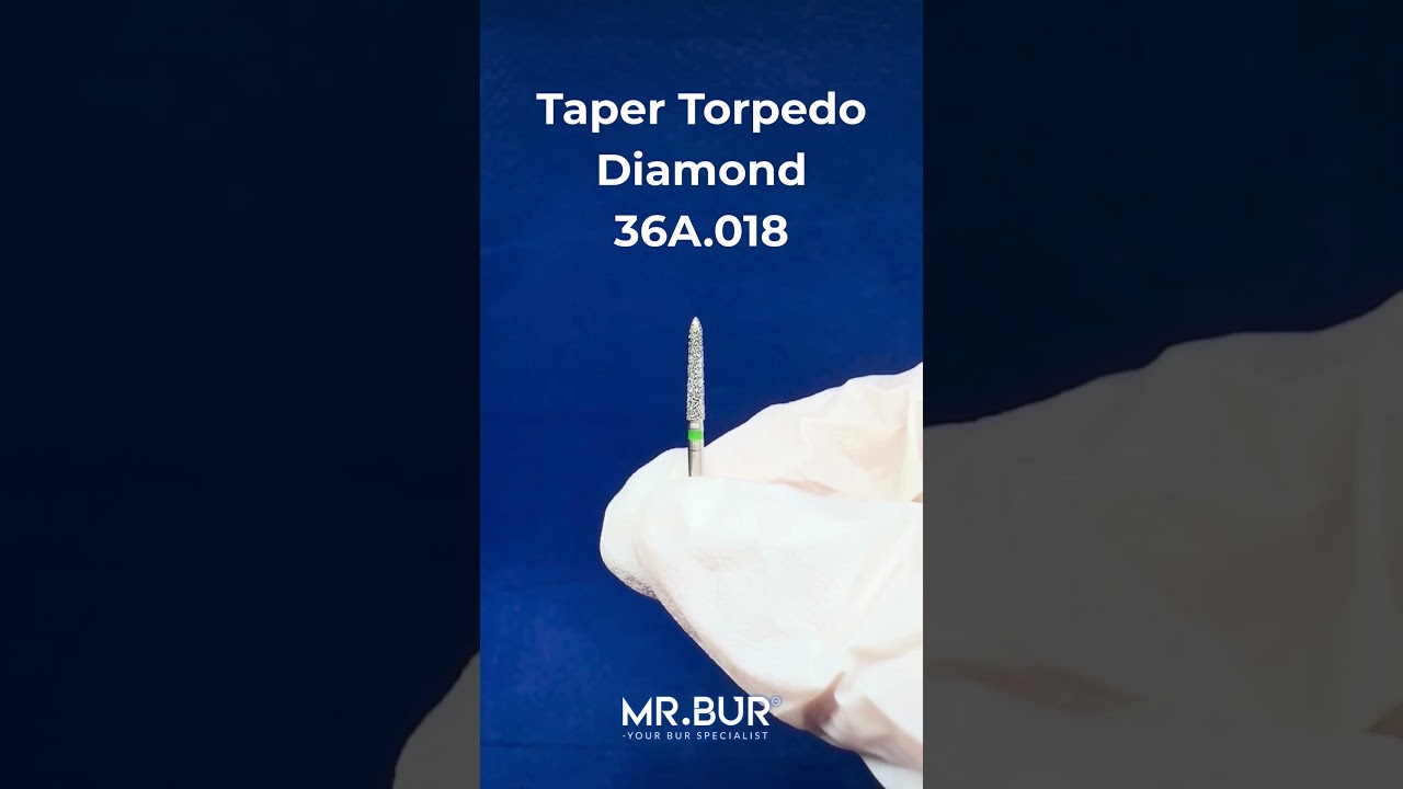 Taper Torpedo Bur | Diamond Dental Bur