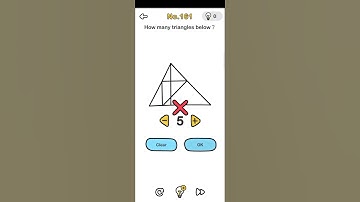 How many triangles below? Brain out Ep.161