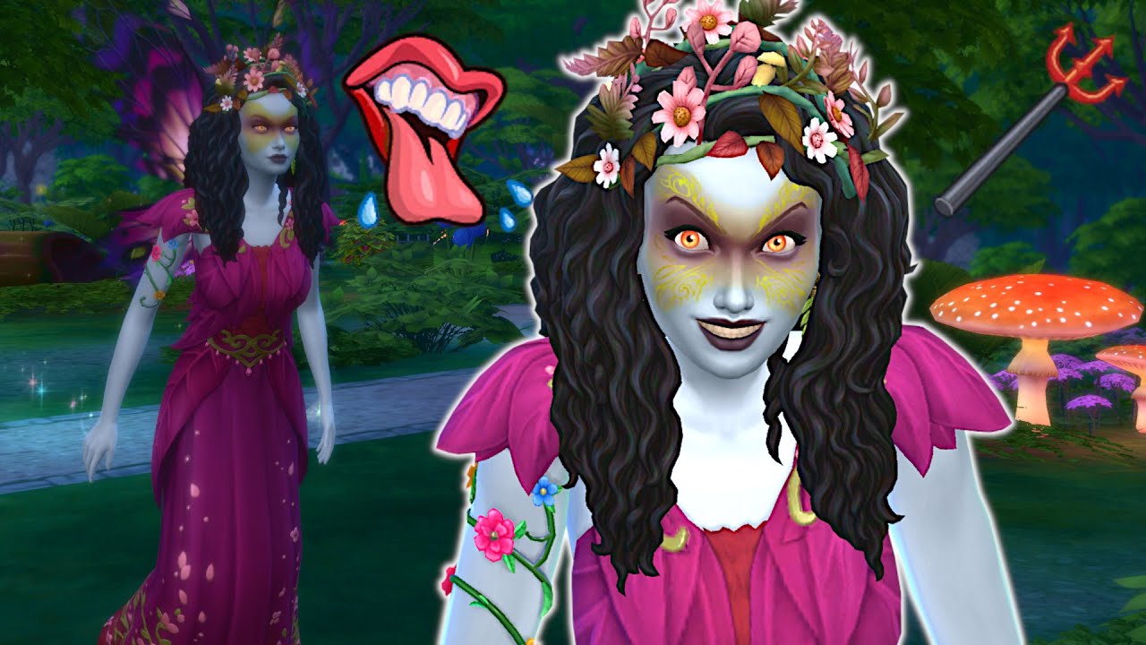 Can I play as an evil Fairy? // Sims 4 fairies expansion pack