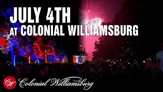 July 4, 2024 at Colonial Williamsburg