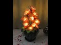 #светильникиизкапрона МК светильник .... без названия))/ DIY nylon flower with led lamps