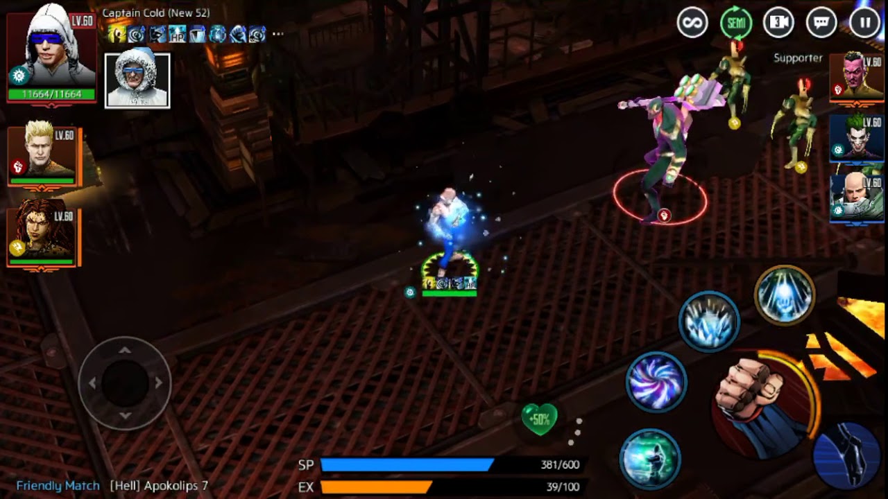 DC unchained captain cold (new 52)in hell apok