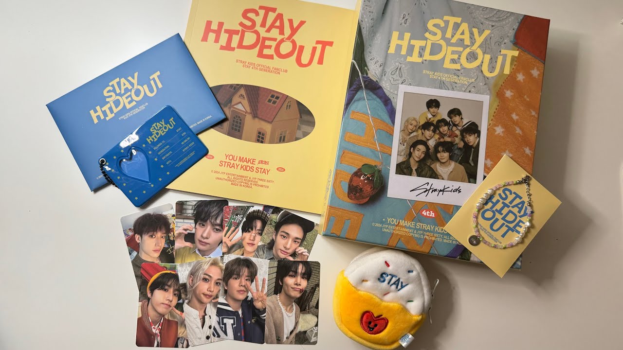 アイドル Stray Kids STAY HIDEOUT 4th Generation Stray Kids Stay Hideout 4th Gen FanClub Official PC - Etsy