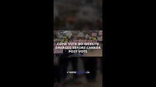 Full CUPW Vote No Website Emerges Before Canada Post Vote Update