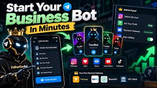 Start Automated Telegram Business Bot in 2026 🚀 | Own Payment Gateway & Full Admin Access 😱 screenshot 3