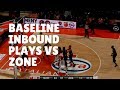 Best basketball baseline inbound plays vs zone