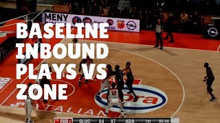 Best Basketball Baseline Inbound Plays vs Zone screenshot 5