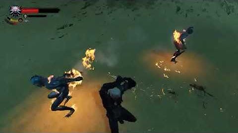 [W3EE v4 Beta] Drowner combat 1