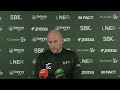 David Gray's Press Conference | FK Partizan vs Hibernian | UEFA Conference League