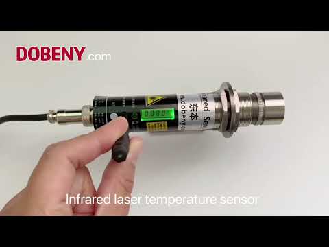 DOBENY's LCD Display Adjustable Emissivity Infrared laser Temperature Sensor
