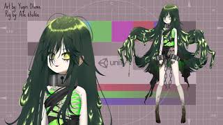 Live2D Showcase Numachi Onna - Otome Yugiri Halloween 2024 - Vtuber Model