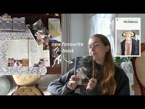 I spent a week reading Mrs Dalloway by Virginia Woolf 🕯️ [studying & cozy winter reading vlog]
