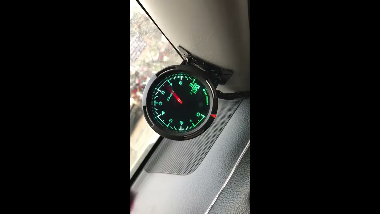 Defi rpm Racer Gauge 80mm tachometer review its easily install in