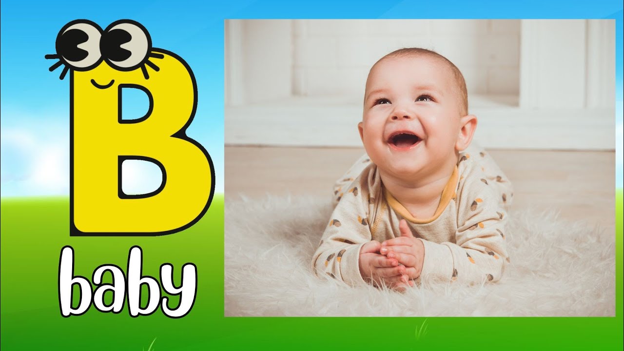 A For Apple B For Baby | ABC phonics song for toddlers | #abcd #abcsong ...