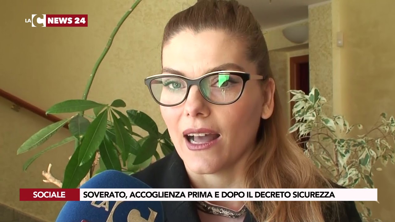 notizie del giorno SOVERATO, ACCOGLIENZA PRIMA E DOPO IL DECRETO SICUREZZA