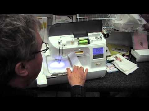Baby Lock Ellure Plus - Threading Memphis Sewing Machine - YouTube