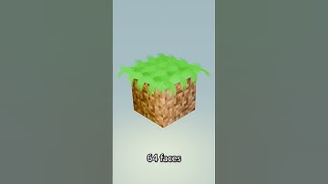 MINECRAFT GRASS CLOTH SIMULATION #minecraft #clothsimulation #blender#3d