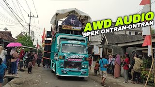 AWD AUDIO SPEK ONTRAN-ONTRAN‼️ KARNAVAL SEBANI SUMOBITO JOMBANG‼️
