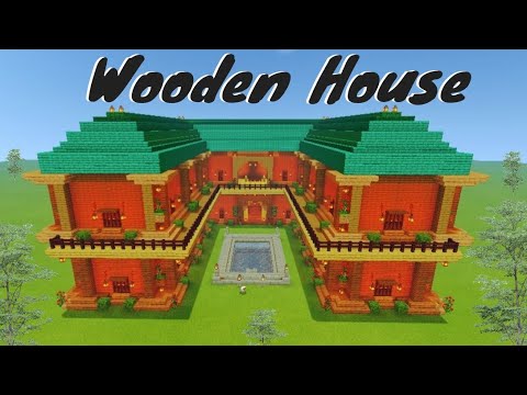 Minecraft How to Build a Wooden House | Easy Survival House Tutorial