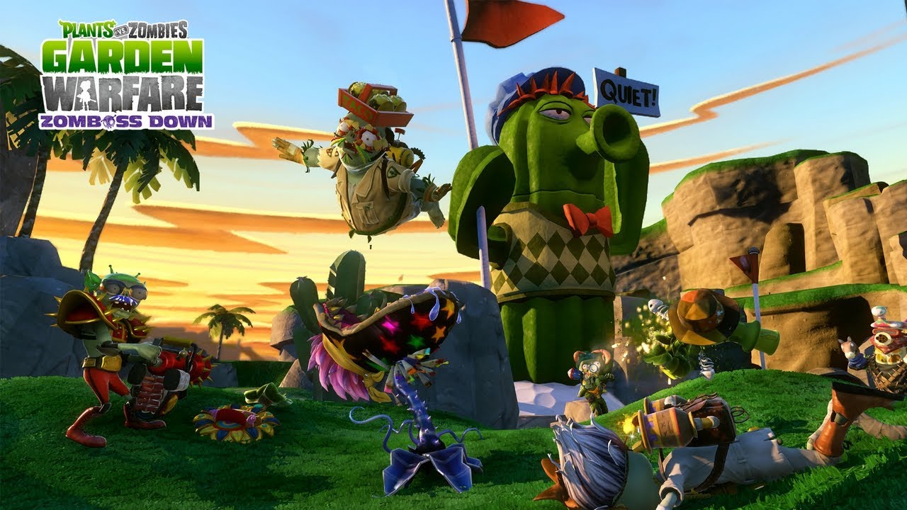 Pvz Garden Warfare Cactus Canyon Night Multiplayer Lets Play