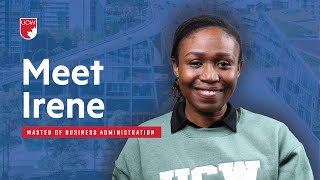 Meet Irene from Nigeria, MBA Student by University Canada West - UCW 4,806 views 1 year ago 1 minute, 58 seconds