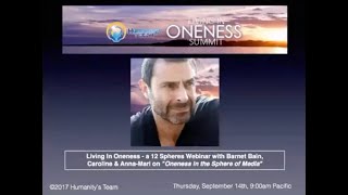 LIO 2017 - 12 Spheres Barnet Bain - Oneness in the Sphere of Media
Barnet Bain, a visionary filmmaker, author, and creativity expert, contributed a compelling session on Oneness in the Sphere of Media as part of the 12 Spheres panel at the Living in Oneness Summit. With his extensive background in storytelling and transformational media, Bain explored how media serves as a powerful tool to reflect and amplify humanity’s interconnectedness.
In his presentation, Bain highlighted the responsibility and potential of media to bridge divides, inspire empathy, and awaken a collective sense of oneness. He discussed the transformative impact of stories that transcend cultural and personal boundaries, fostering a deeper understanding of shared human experiences. Bain also addressed the challenges of navigating a media landscape often dominated by division and fear, offering insights on creating and consuming content that uplifts and unifies.
Through examples from his own work and practical guidance, Bain illustrated how conscious storytelling can act as a catalyst for personal and social transformation. He encouraged participants to engage with media not only as consumers but as creators, using their voices and platforms to contribute to a narrative of unity, compassion, and hope.
His session inspired a vision of media as a force for connection and healing, empowering individuals to participate in the co-creation of a more harmonious and awakened world. LIO 2017 - 12 Spheres Barnet Bain - Oneness in the Sphere of Media