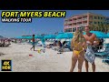 Fort myers beach walking tour  4k r 