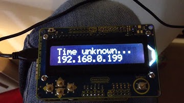 Etherten: prime prove con web server e ntp