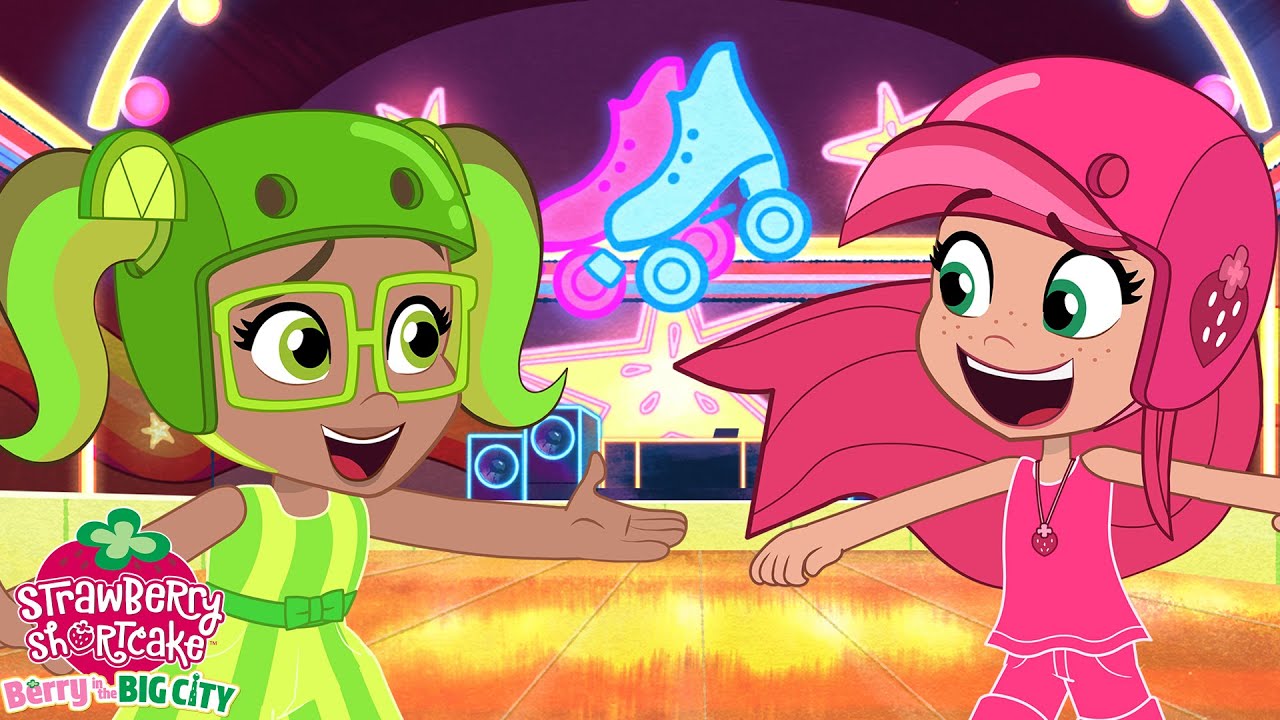 Strawberry Shortcake  🍓 Rollerblading with Lime! 🍓 Berry in the Big City