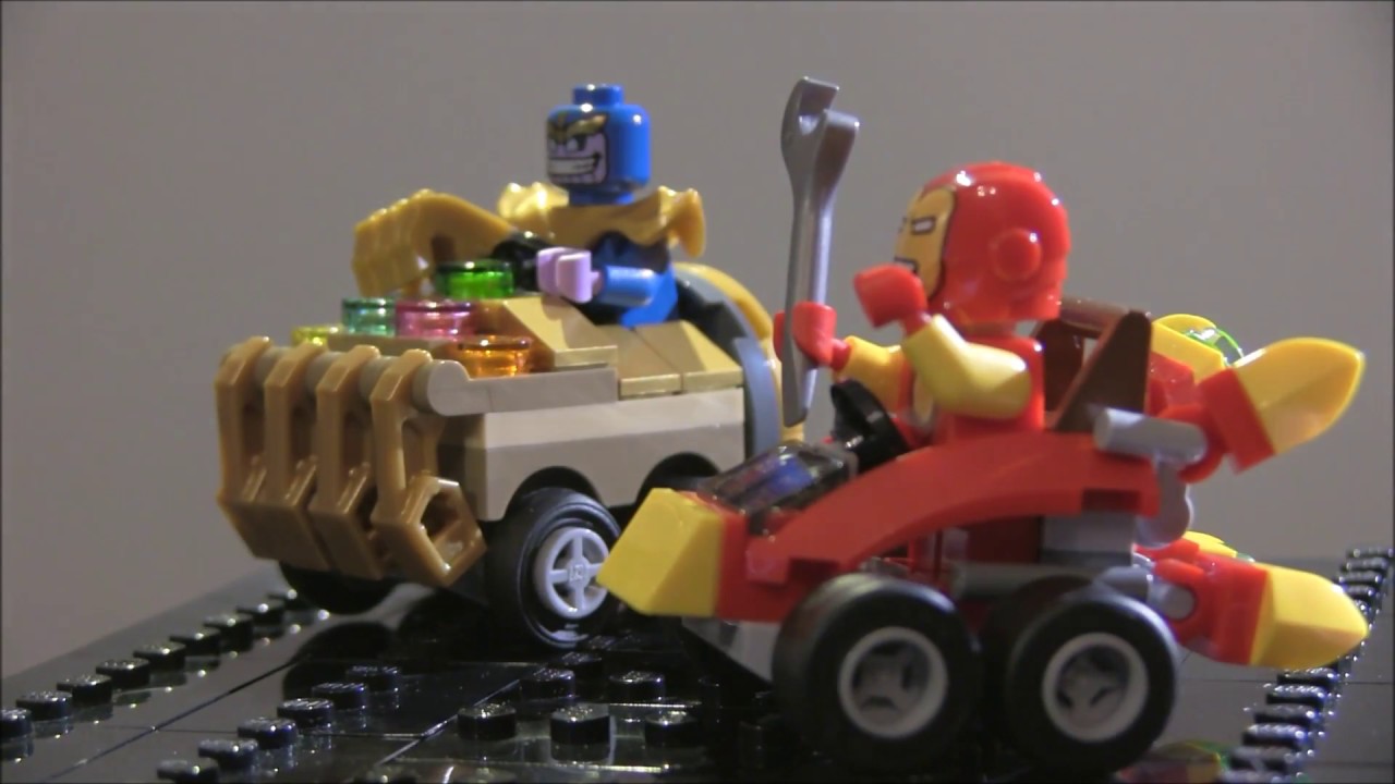 LEGO - Örir ökuþórar: Iron Man og Thanos (76072)